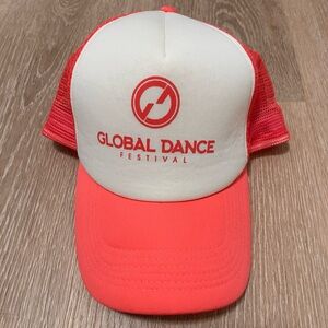 Global Dance Festival Hot Pink Trucker Hat